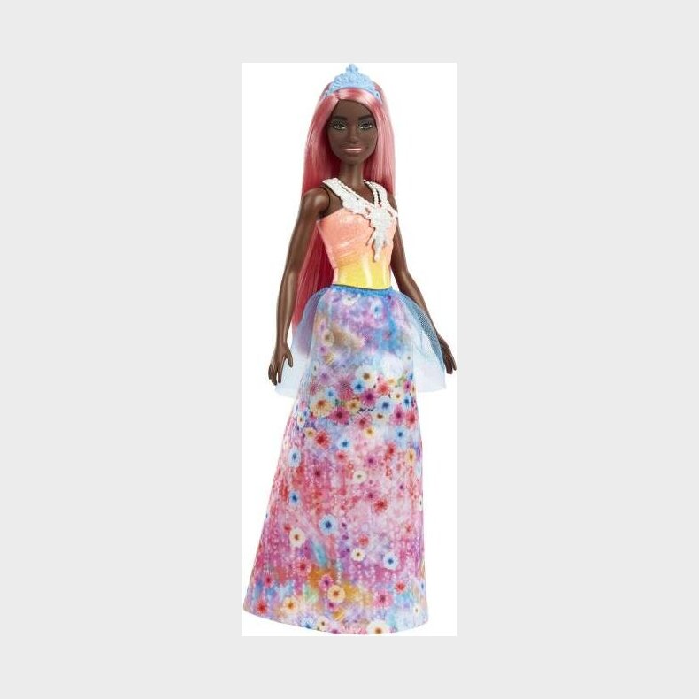 Barbie Dreamtopia Dukke - Royal Prinsesse Med Lyserdt Hr