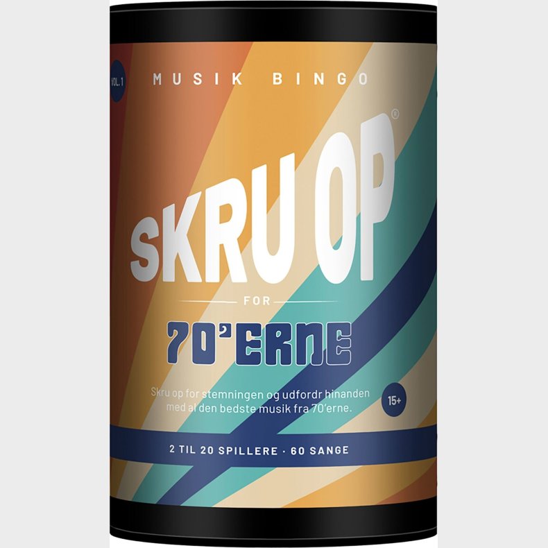 Musik Bingo - Skru Op For 70&acute;erne