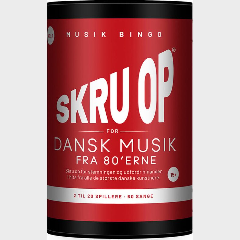Musik Bingo - Skru Op For Dansk Musik Fra 80&acute;erne