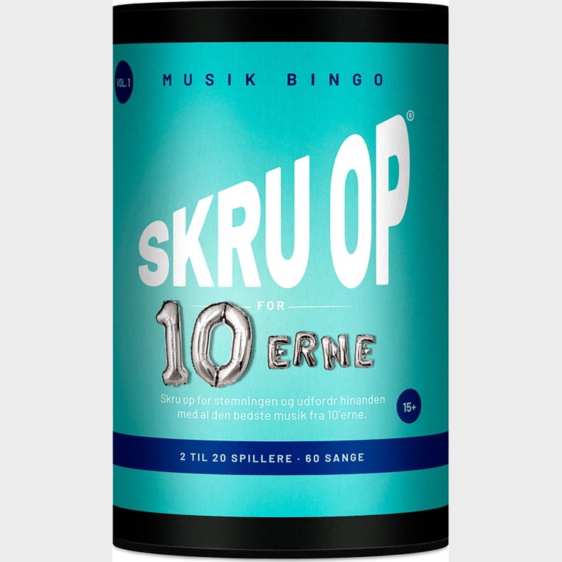 Musik Bingo - Skru Op For 10&acute;erne - Dansk