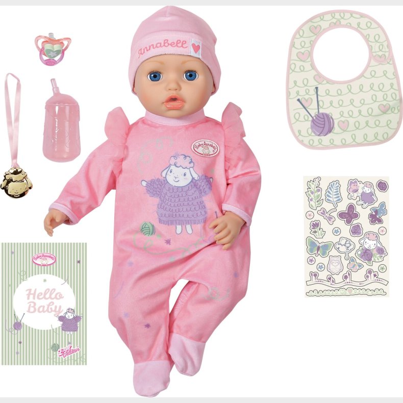 Baby Annabell - Interaktiv Dukke - 43 Cm