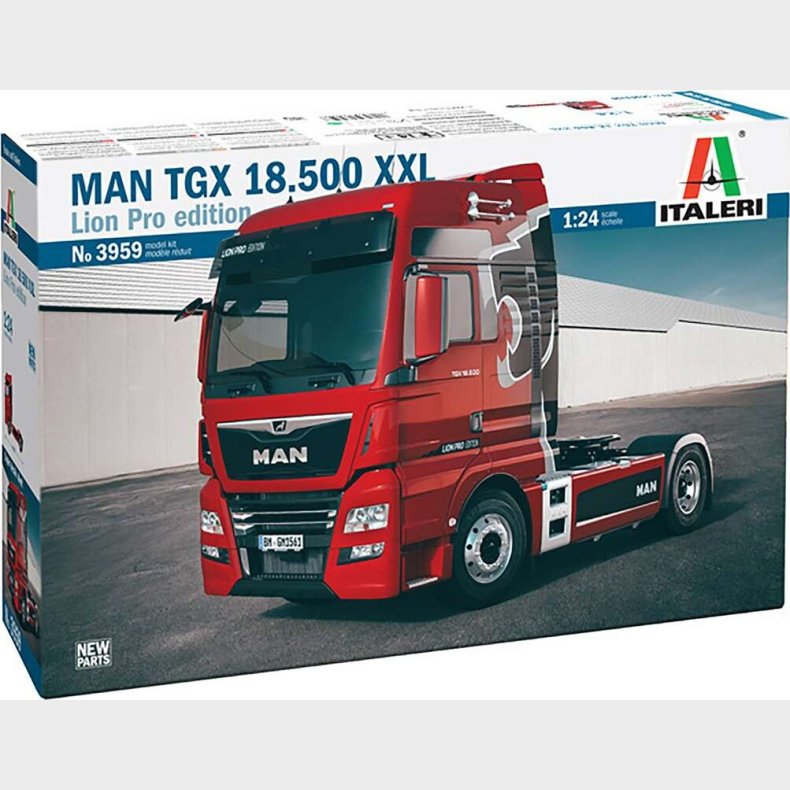 Italeri - Man Tgx 18.500 Xxl D-38 Lion Pro Edition - 1:24 - 3959s