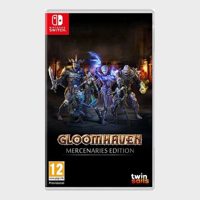 Gloomhaven (mercenaries Edition) - Nintendo Switch