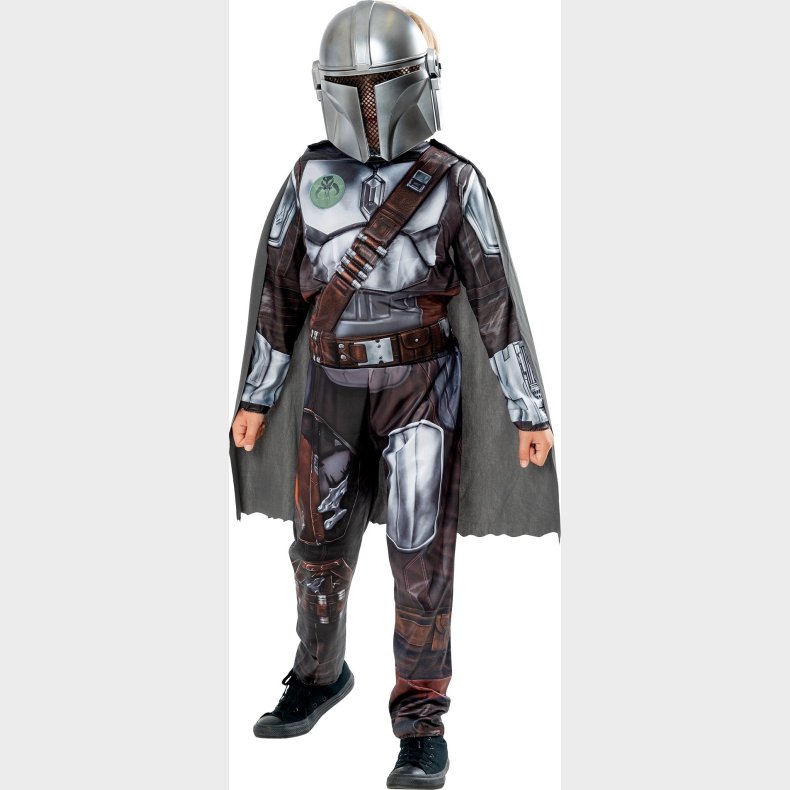 Mandalorian Kostume Til Brn - Star Wars - 147 Cm - Rubies