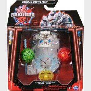 Bakugan - Starter Pack - Special Attack Hammerhead St - 3-pak