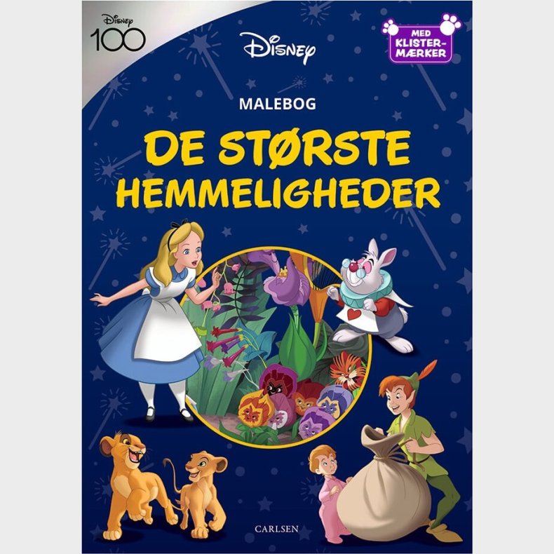 Carlsen - Malebog - Disney Klassikere - Disney - Bog