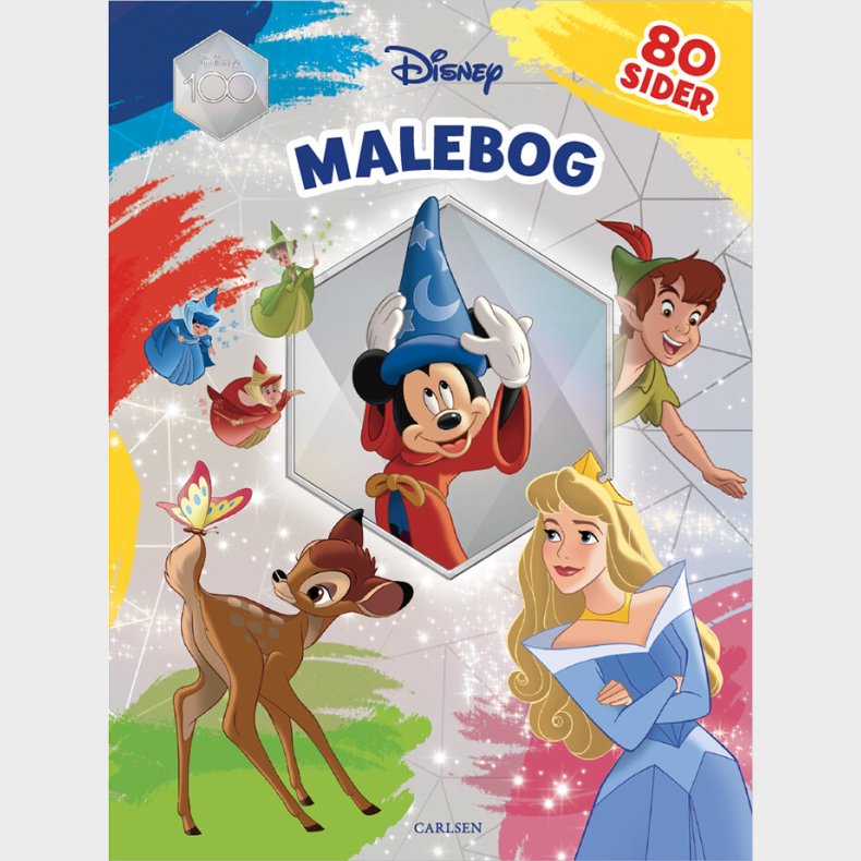 Disney Malebog - Carlsen - Disney - Bog