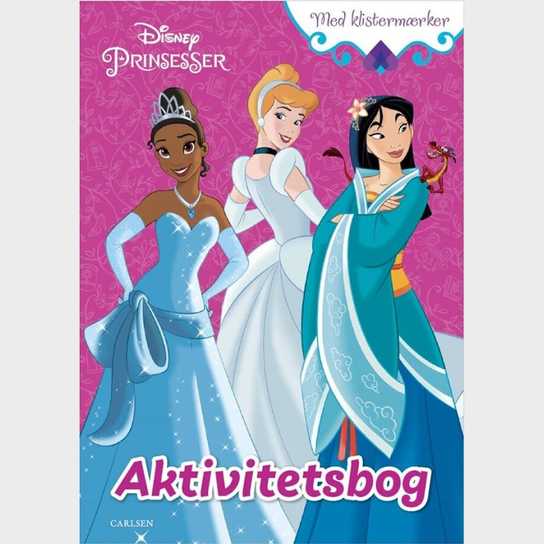 Carlsen - Aktivitetsbog - Disney Prinsesse - Disney - Bog