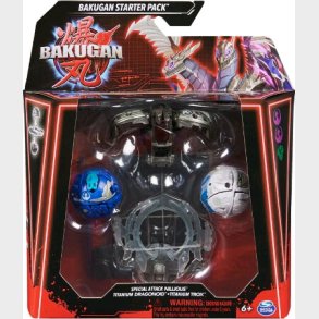 Bakugan - Starter Pack - Special Attack Nillious St - 3-pak