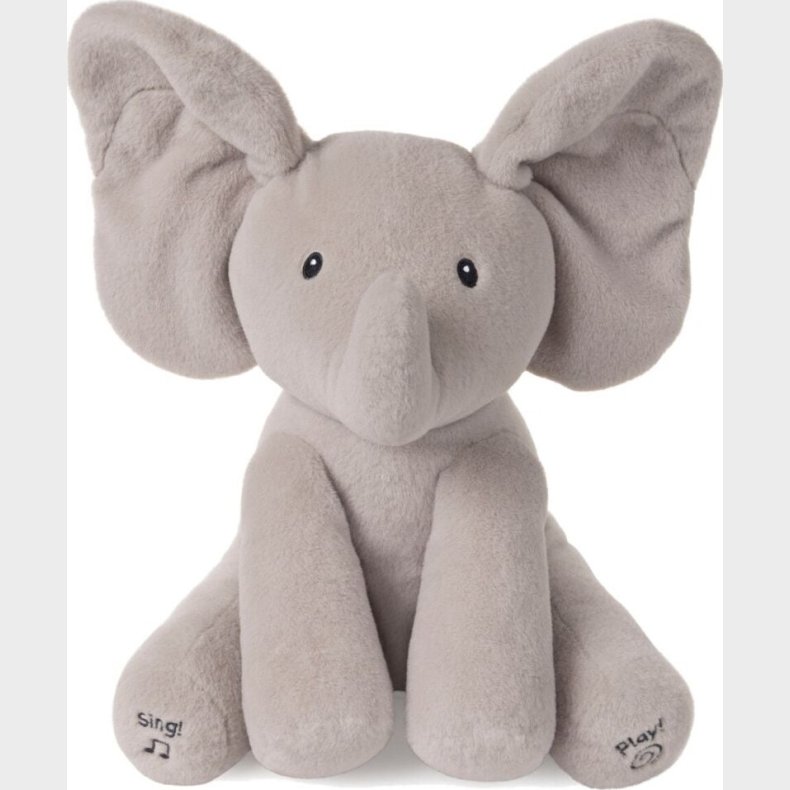 Gund Bamse - Flappy The Elephant - 30,5 Cm - Dansk Og Norsk