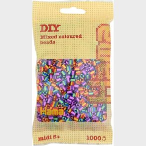 Hama Midi Perler - Stribet Mix 92 - 1.000 Stk - 207-92