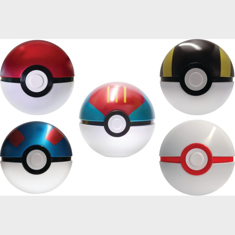 Pok&eacute;mon Tcg - Pokeball Tin 2023 - 3 Booster Pakker -  Assorteret