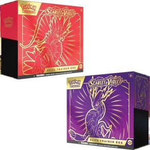 Pokmon - Scarlet And Violet Elite Trainer Box - Assorteret