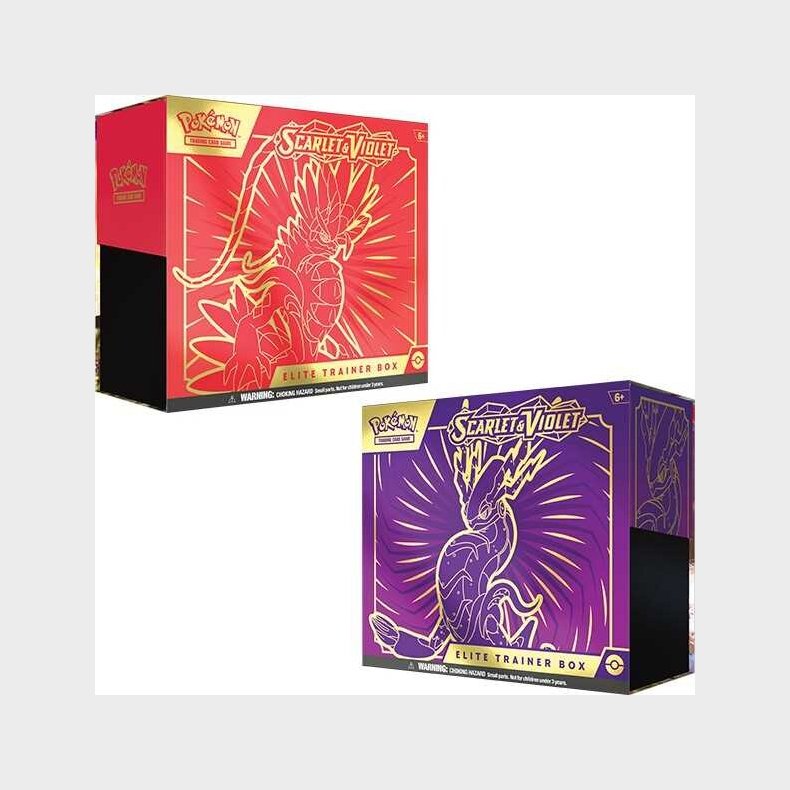 Pokmon - Scarlet And Violet Elite Trainer Box - Assorteret
