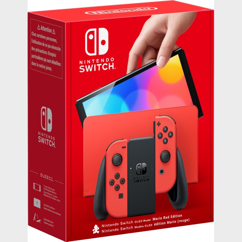 Nintendo Switch - Oled Model (mario Red Edition)