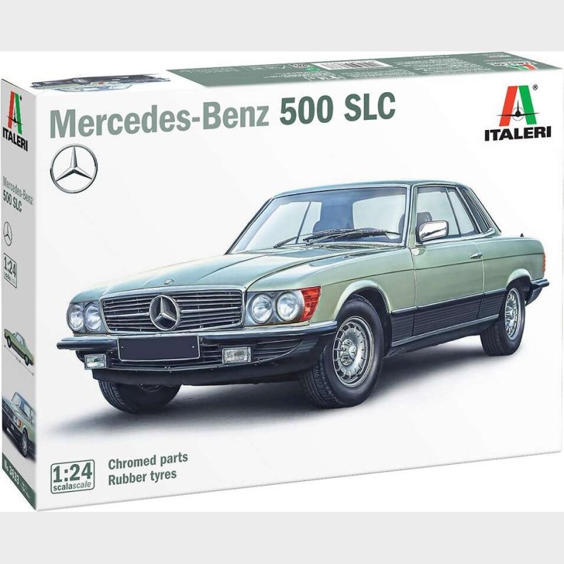 Italeri - Mercedes-benz 500 Slc Bil Byggest - 1:24 - 3633s