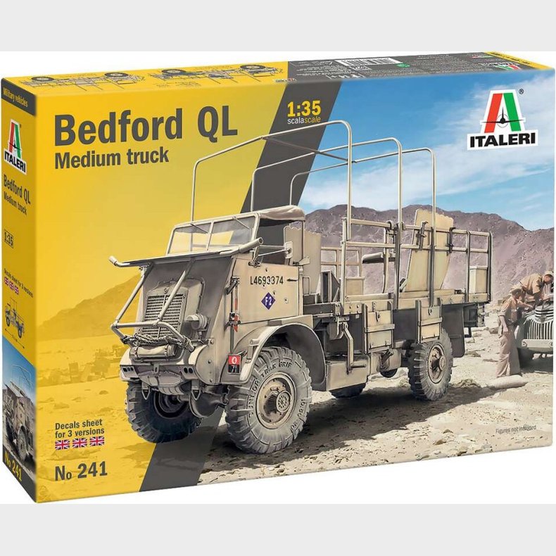 Italeri - Bedford Ql Medium Truck Byggest - 1:35 - 0241s