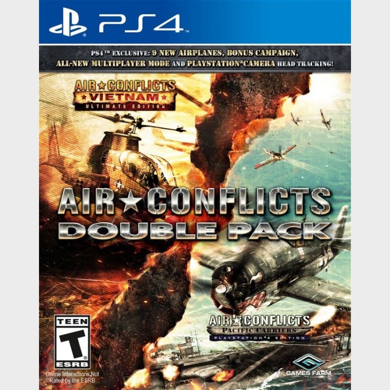 Air Conflicts: Double Pack (import) - PS4