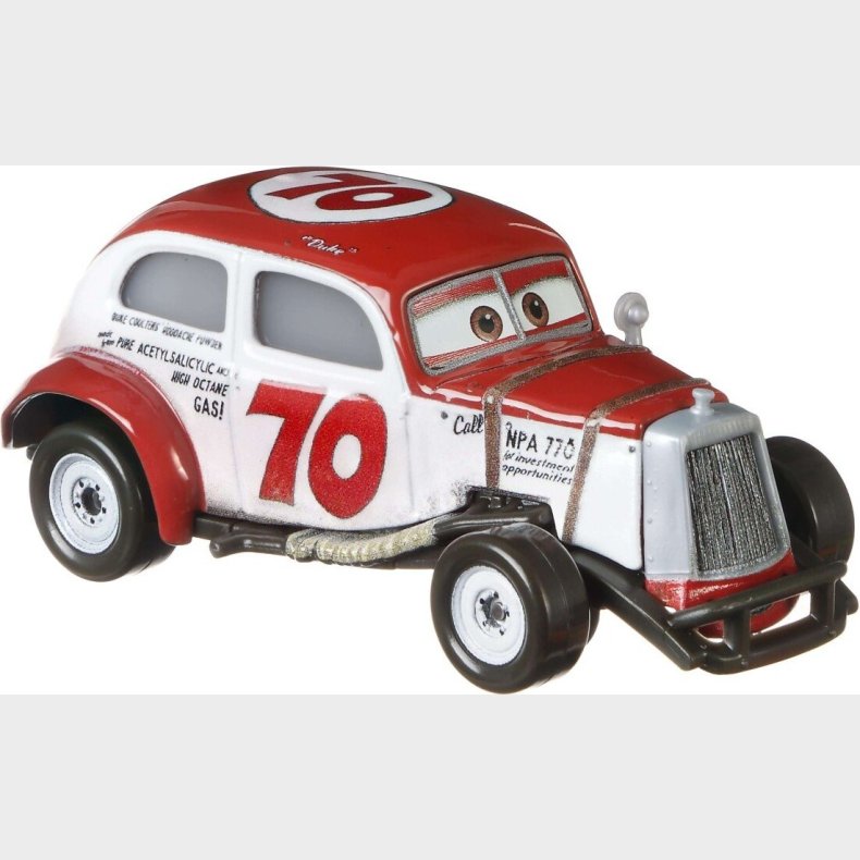 Disney Cars Bil - Duke Coulters - 1:55 - Die Cast Metal