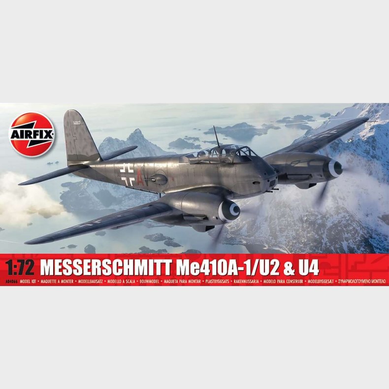 Airfix - Messerschmitt Me410a-1 Byggest - 1:72 - A04066