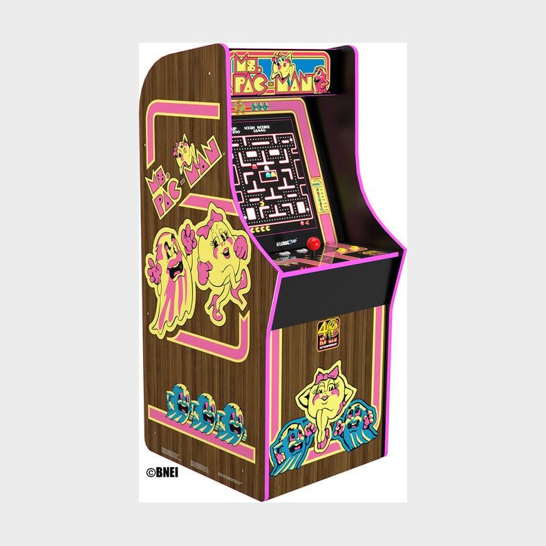 Arcade 1 Up Ms. Pac-man 40th Anniversary Arcade Machine