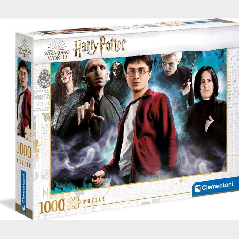 Harry Potter Puslespil - 1000 Brikker - Clementoni