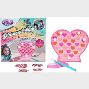 Diamond Light Painting - Love And Hugs Heart