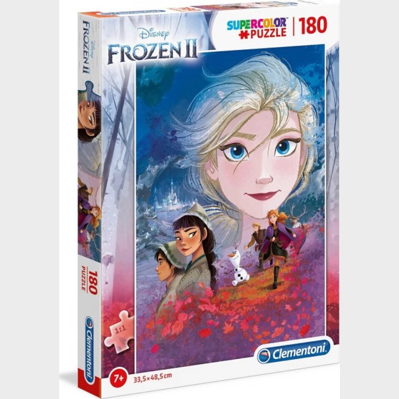 Frost Puslespil - Disney Frost 2 - 180 Brikker - Clementoni