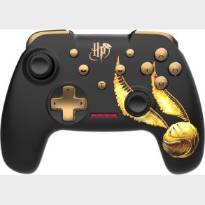 Trade Invaders Wireless Controller Harry Potter Golden Snitch Black (nintendo Switch)