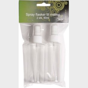 Spray Flasker Til Maling 80ml 2stk. - Artino