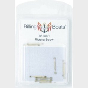 Vantskrue 20mm /10 - 04-bf-0021 - Billing Boats