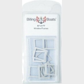 Vinduesramme 20x23mm /10 - 04-bf-0177 - Billing Boats