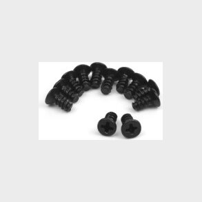 Countersunk Self Tapping Screws 6x6mm (12pcs) - 540155 - Blackzon