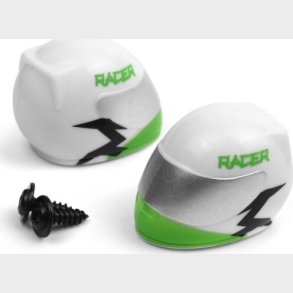 Driver Helmet (green/2pcs) - 540173 - Blackzon