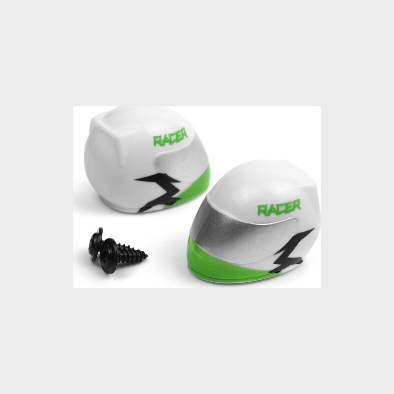 Driver Helmet (green/2pcs) - 540173 - Blackzon