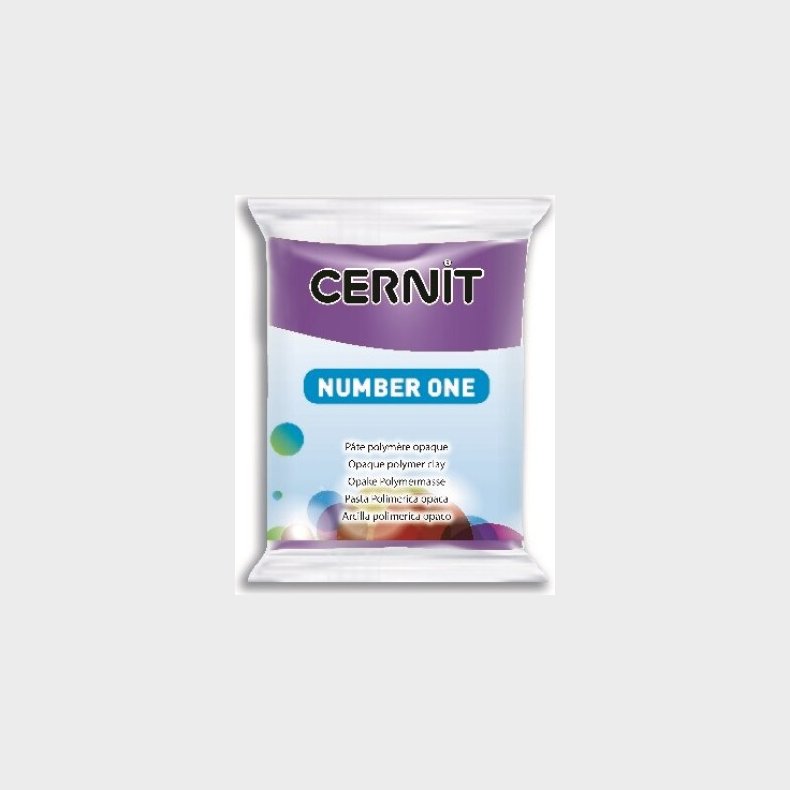 Cernit - Ler - Number One - Lilla - 900 - 56 G