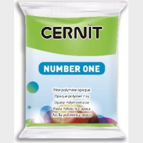 Cernit - Ler - Number One - Lysegrn - 611 - 56 G