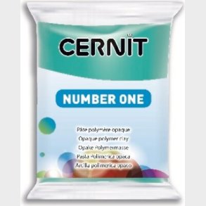 Cernit - Ler - Number One - Turkis Grn - 676 - 56 G