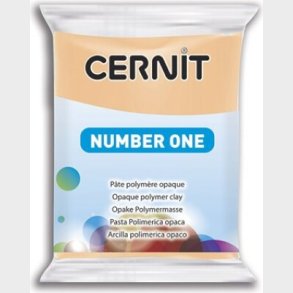 Cernit - Ler - Number One - Fersken - 423 - 56 G