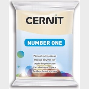 Cernit - Ler - Number One - Sandfarvet - 747 - 56 G