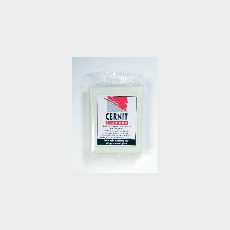 Cernit - Ler - Glamous - Gennemsigtig Selvlysende - 024 - 56 G