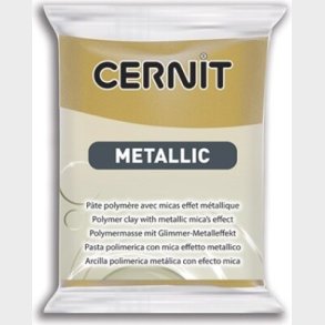 Cernit - Ler - Metallic - Rig Guld - 053 - 56 G