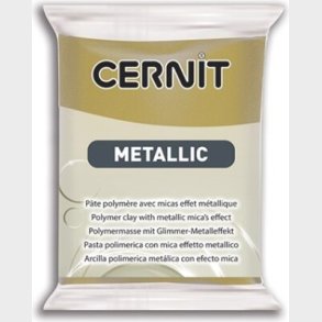 Cernit - Ler - Metallic - Antik Guld - 055 - 56 G