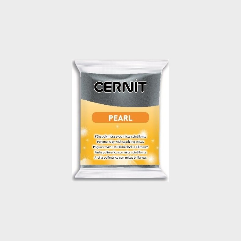 Cernit - Ler - Pearl - Perlemor Sort - 100 - 56 G