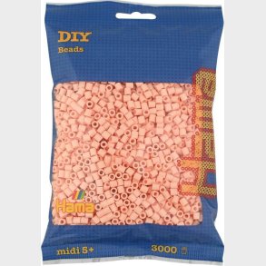Hama Midi Perler - Lys Fersken - 3.000 Stk. - 201-78