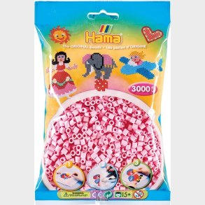 Hama Midi Perler - Pastel Rosa - 3.000 Stk. - 201-95