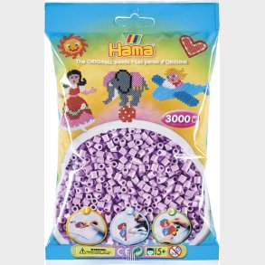 Hama Midi Perler - Pastel Syren - 3.000 Stk. - 201-96