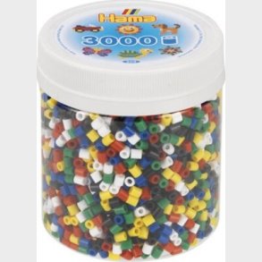 Hama Midi Perler - 3.000 Stk. - Bger Mix 66 - 209-66