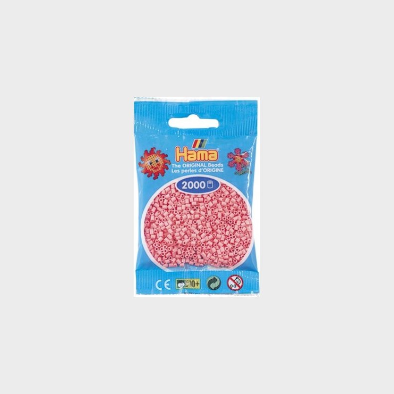 Hama Mini Perler - Pink - 2.000 Stk. - 501-06