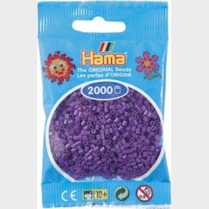 Hama Mini Perler - Lilla - 2.000 Stk. - 501-07